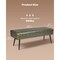 PU Leather Bedroom Bench with Flip-Top and Soft-Close Hinges, 660 lbs Capacity